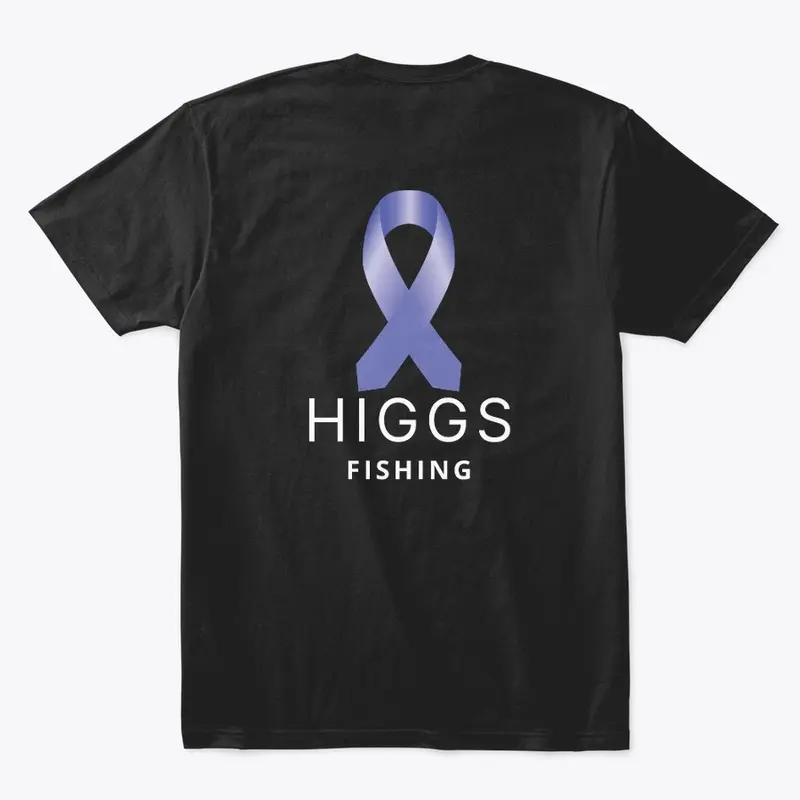 Higgs Fishing Cancer Ribbon SS Tee